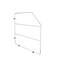 Rev-A-Shelf Steel, Chrome, 0.75 in W, 18 in H, 20 in D, 19.66 in L, Silver 597-18CR-52 - alternate 1
